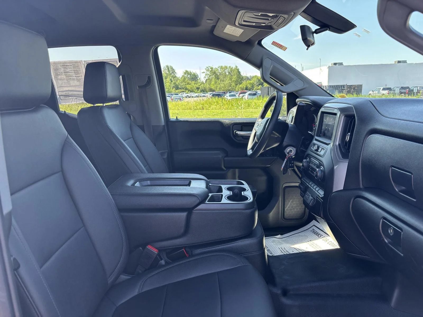 Used 2021 SUMMIT WHITE Chevrolet Work Truck image 34
