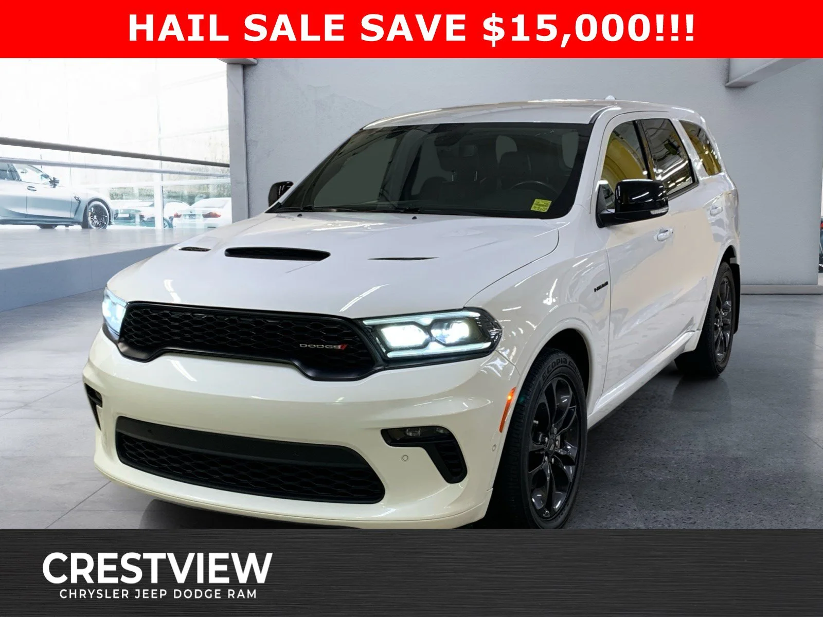 Certified Used 2021 White Dodge R/T image 1