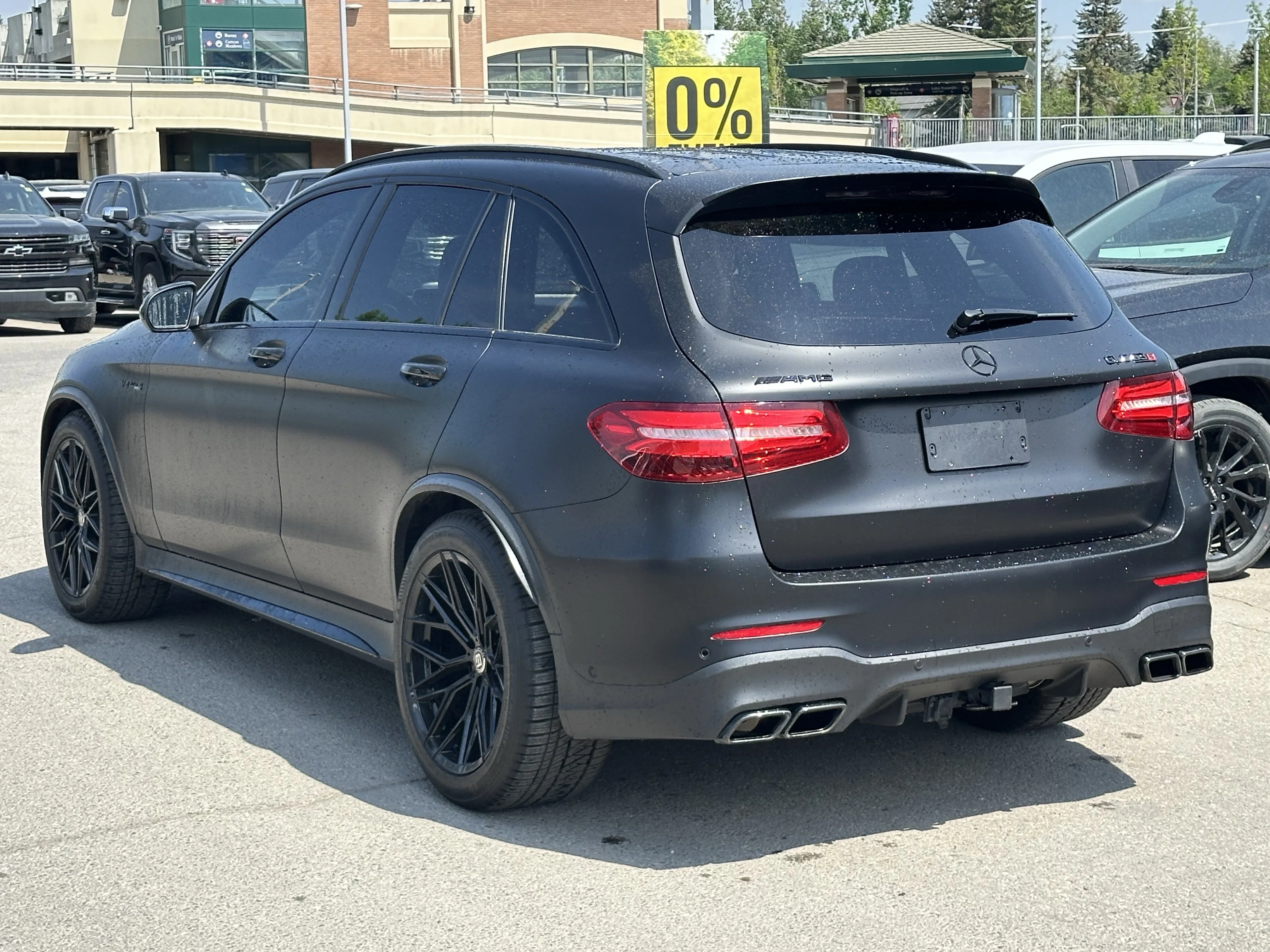 Used 2019 Black Mercedes-Benz AMG GLC 63 S image 4