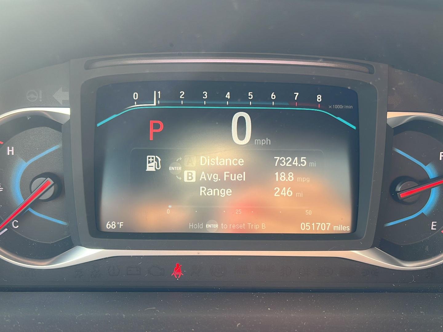 Used 2020 Platinum White Pearl Honda EX-L image 2