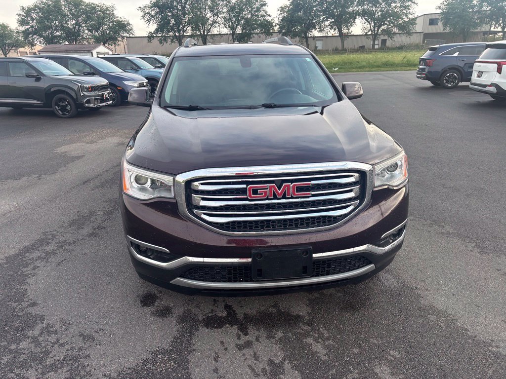 Used 2017 Black Cherry Metallic GMC SLE-2 image 2