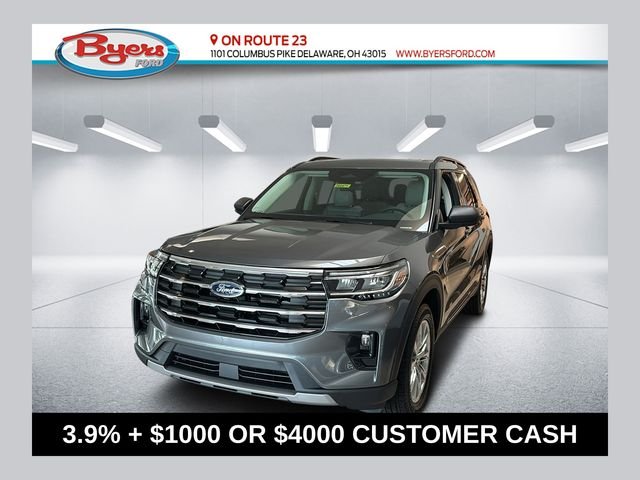 New 2026 Carbonized Gray Metallic Ford Active image 1