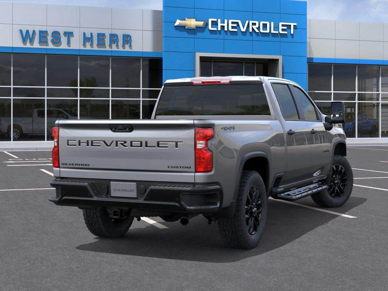 New 2026 Sterling Gray Metallic Chevrolet Custom image 4