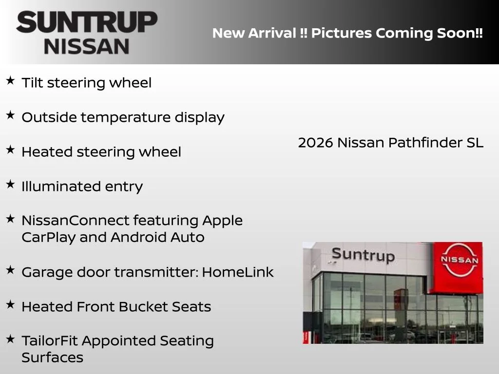 New 2026 White Nissan SL image 7