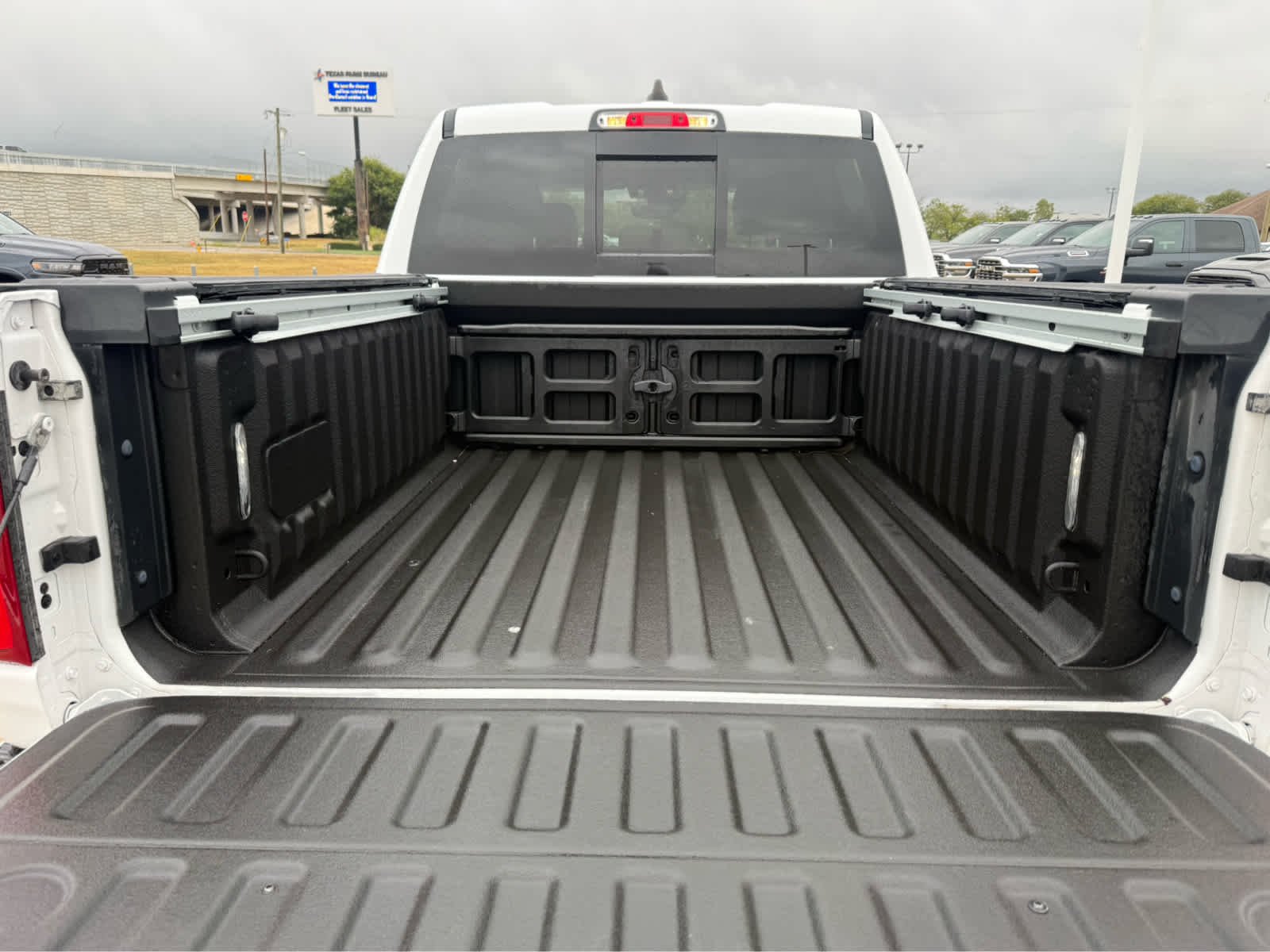 Used 2025 Bright White Clearcoat Ram Laramie image 9