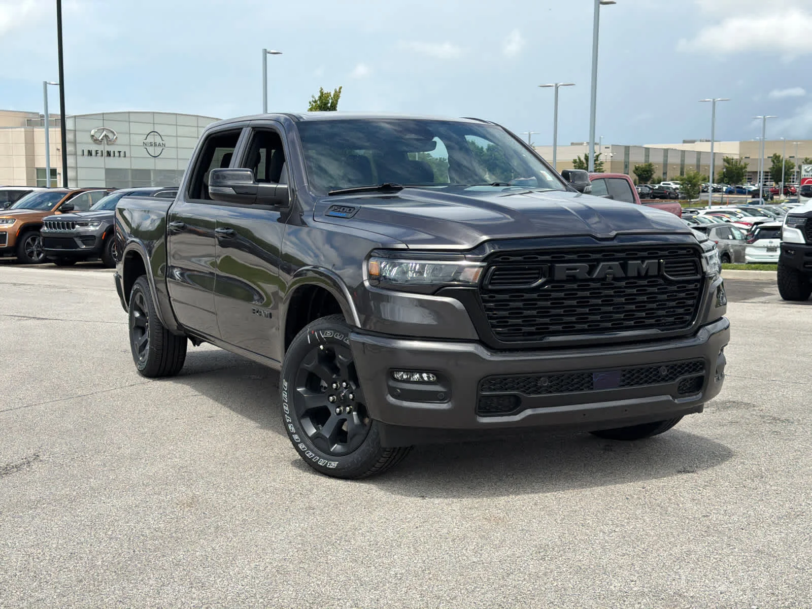 New 2026 Granite Crystal Metallic Clear-Coat Exterior Paint RAM Big Horn image 2
