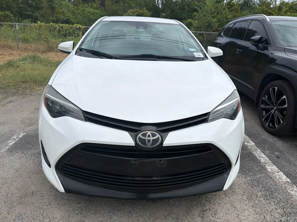 Used 2019 White Toyota LE image 2