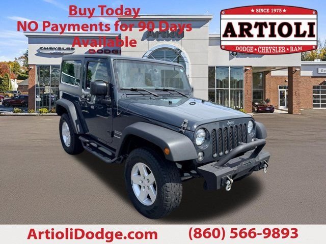 Certified Used 2017 Black Jeep Sport image 1