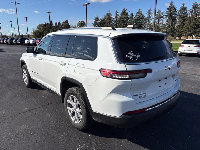 Used 2021 Bright White Clearcoat Jeep Limited image 15