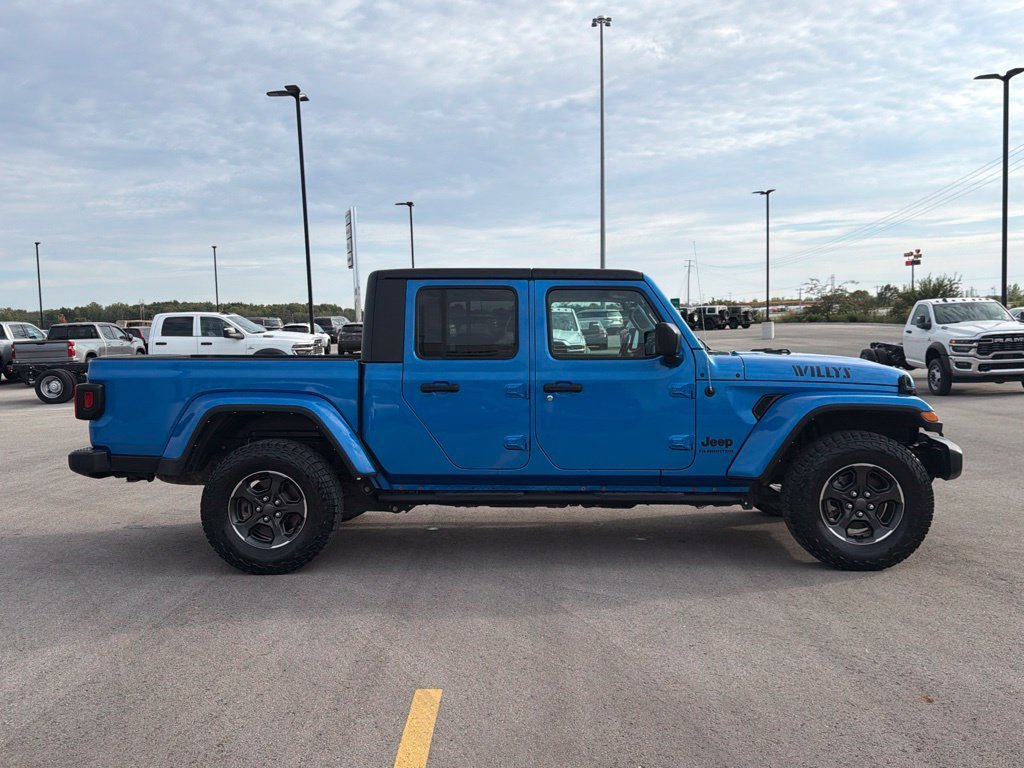 Certified Used 2022 Blue Jeep Willys image 7