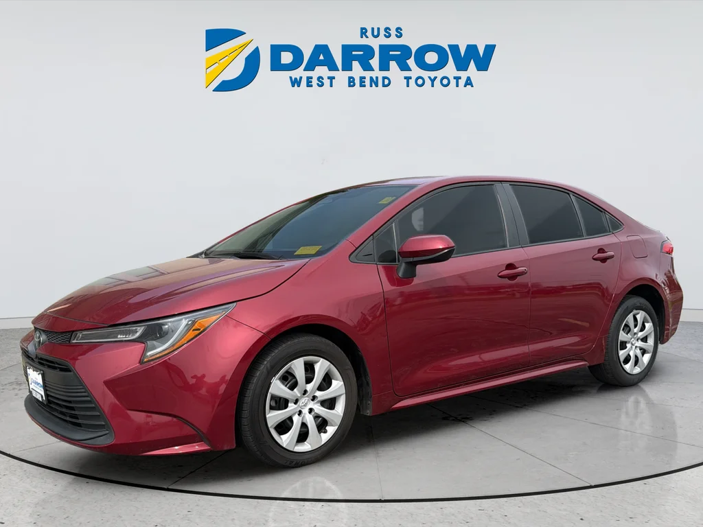 Used 2023 Red Toyota LE image 1