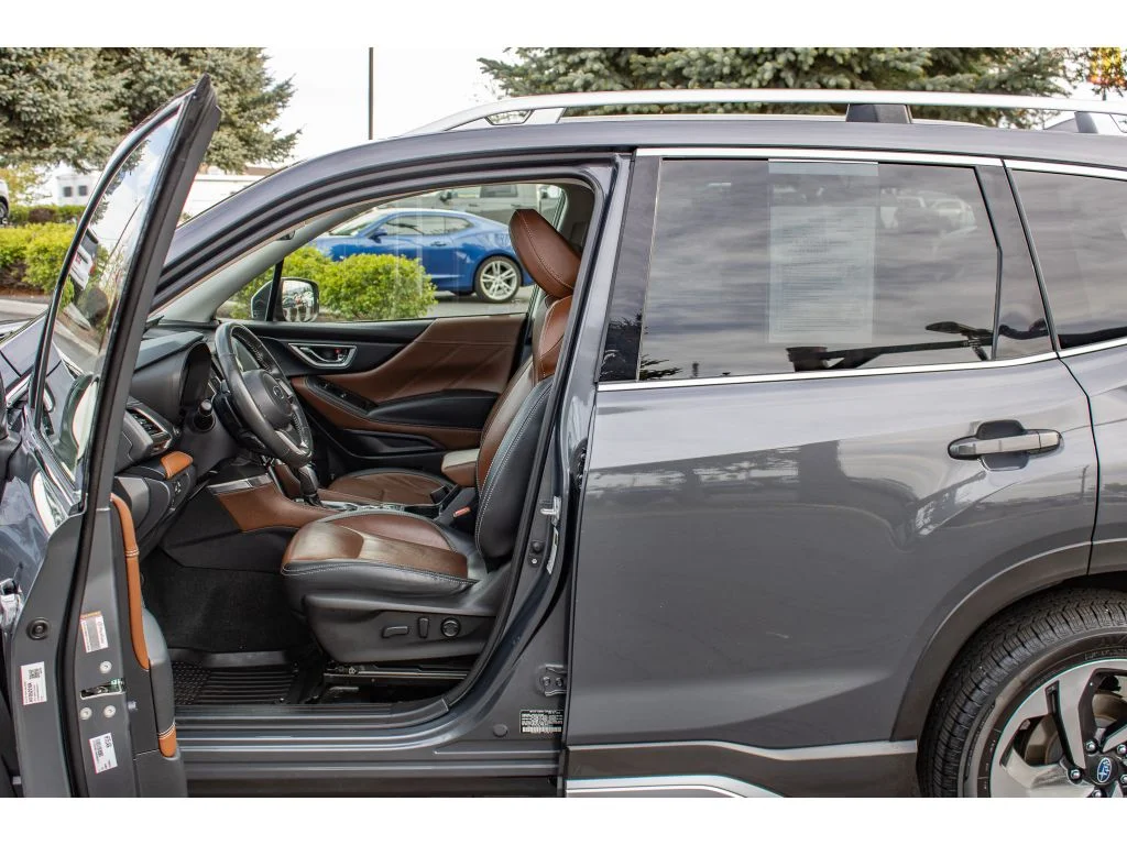 Used 2022 Magnetite Gray Metallic Subaru Touring image 27