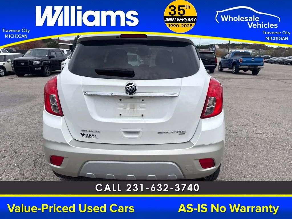 Used 2015 White Pearl Metallic Buick Base image 7
