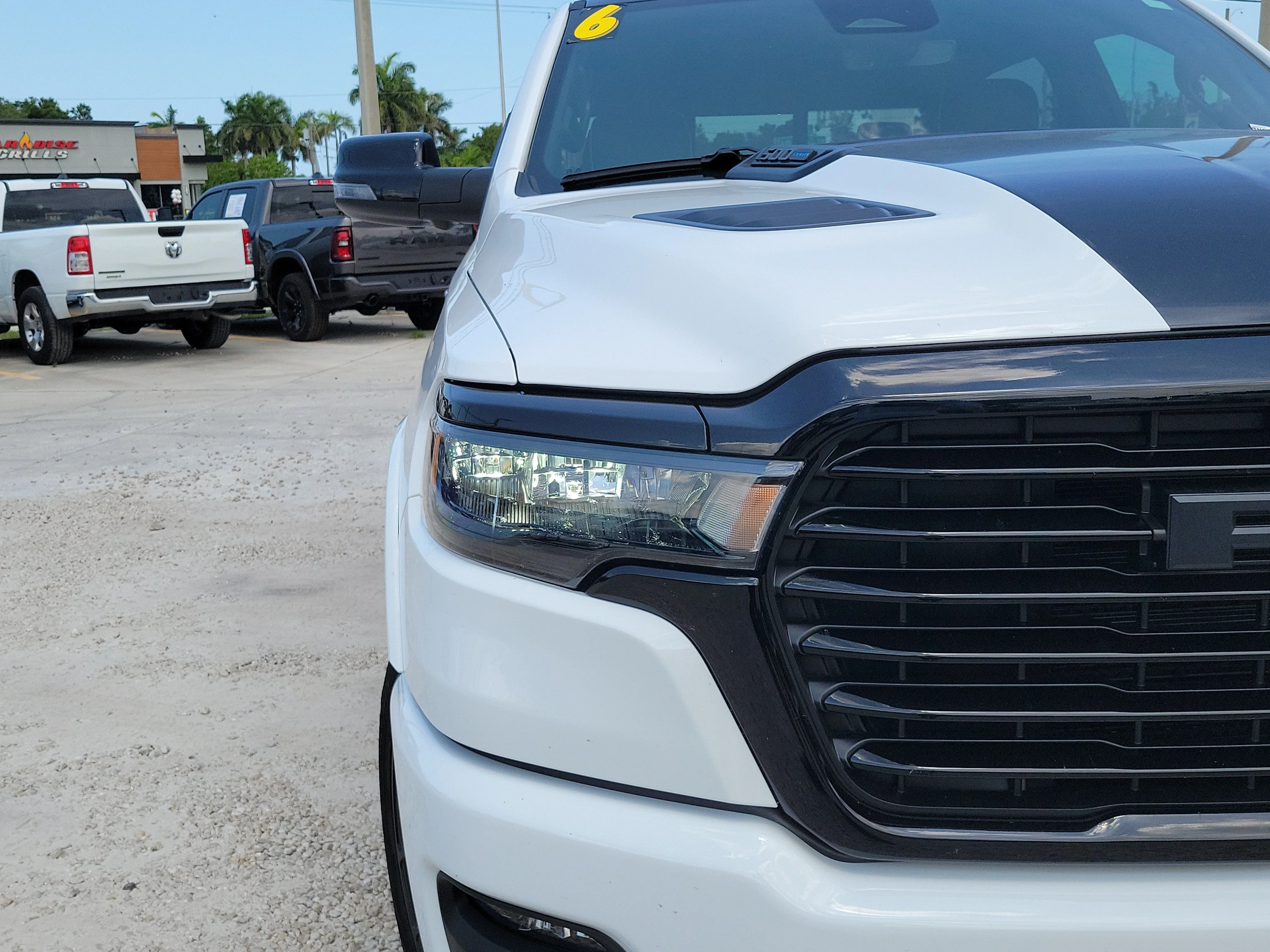 Used 2026 Bright White Clearcoat Ram Laramie image 7