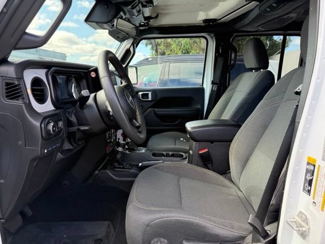 Used 2024 Bright White Clearcoat Jeep Willys image 8