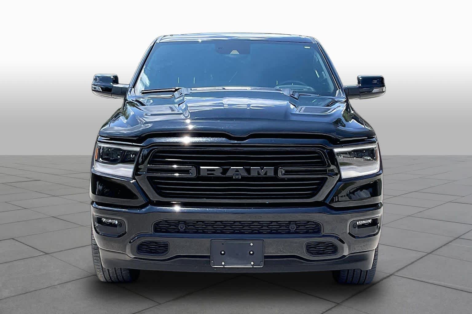 Used 2024 Diamond Black Crystal Pearlcoat Ram Laramie image 4