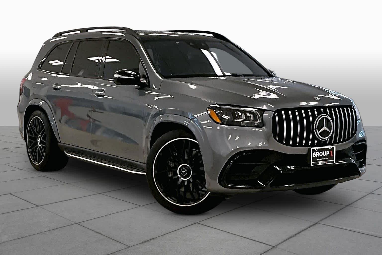 Used 2021 Selenite Grey Metallic Mercedes-Benz AMG® GLS 63 image 2