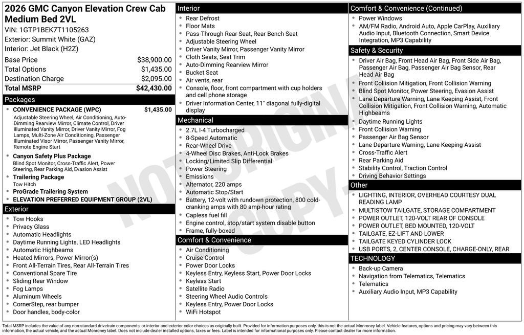 2026 GMC Canyon Elevation - Photo 31