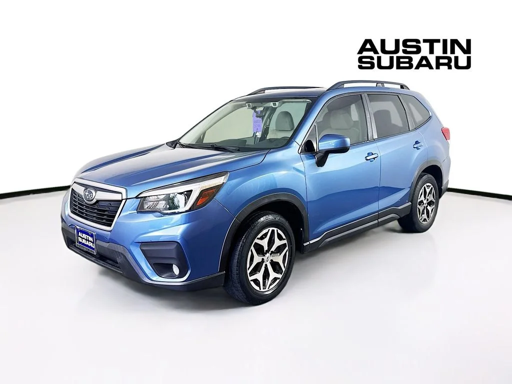 Used 2021 Blue Subaru Premium image 3