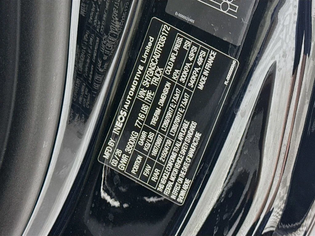 New 2026 Black INEOS  image 29