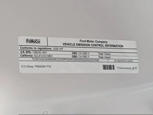 New 2026 Oxford White Ford F-250® Lariat® image 76