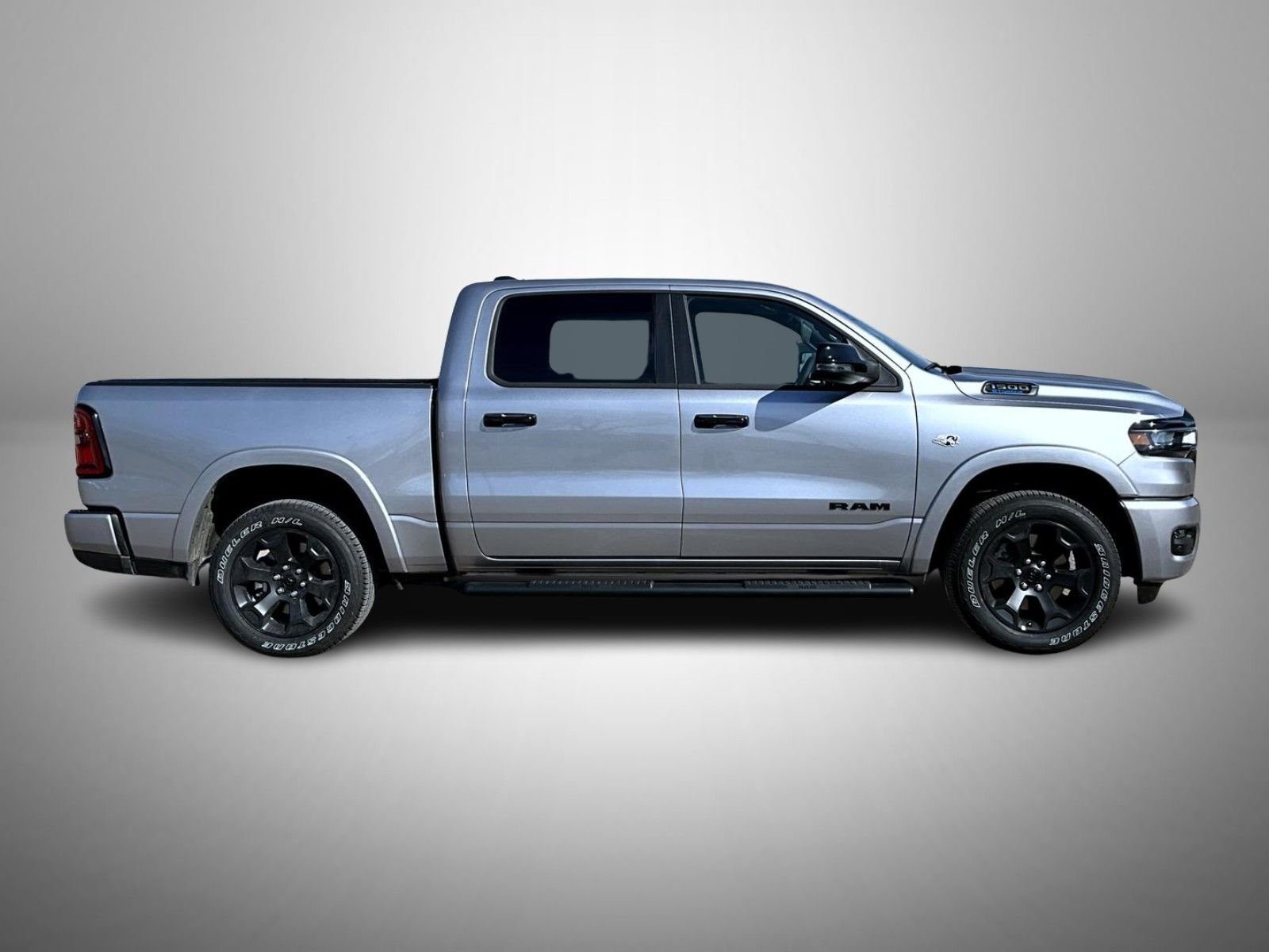 New 2026 Billet Silver Metallic Clear-Coat Exterior Paint RAM Big Horn/Lone Star image 4