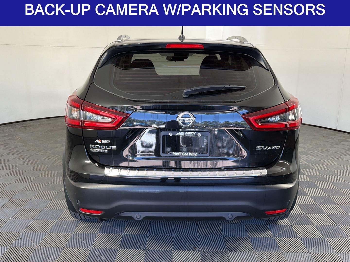 Used 2022 Magnetic Black Pearl Nissan SV image 6