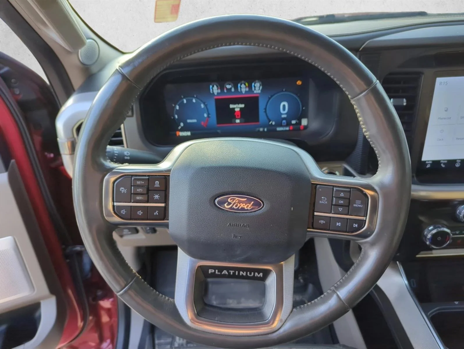 Used 2024 Rapid Red Metallic Tinted Clearcoat Ford Platinum image 14
