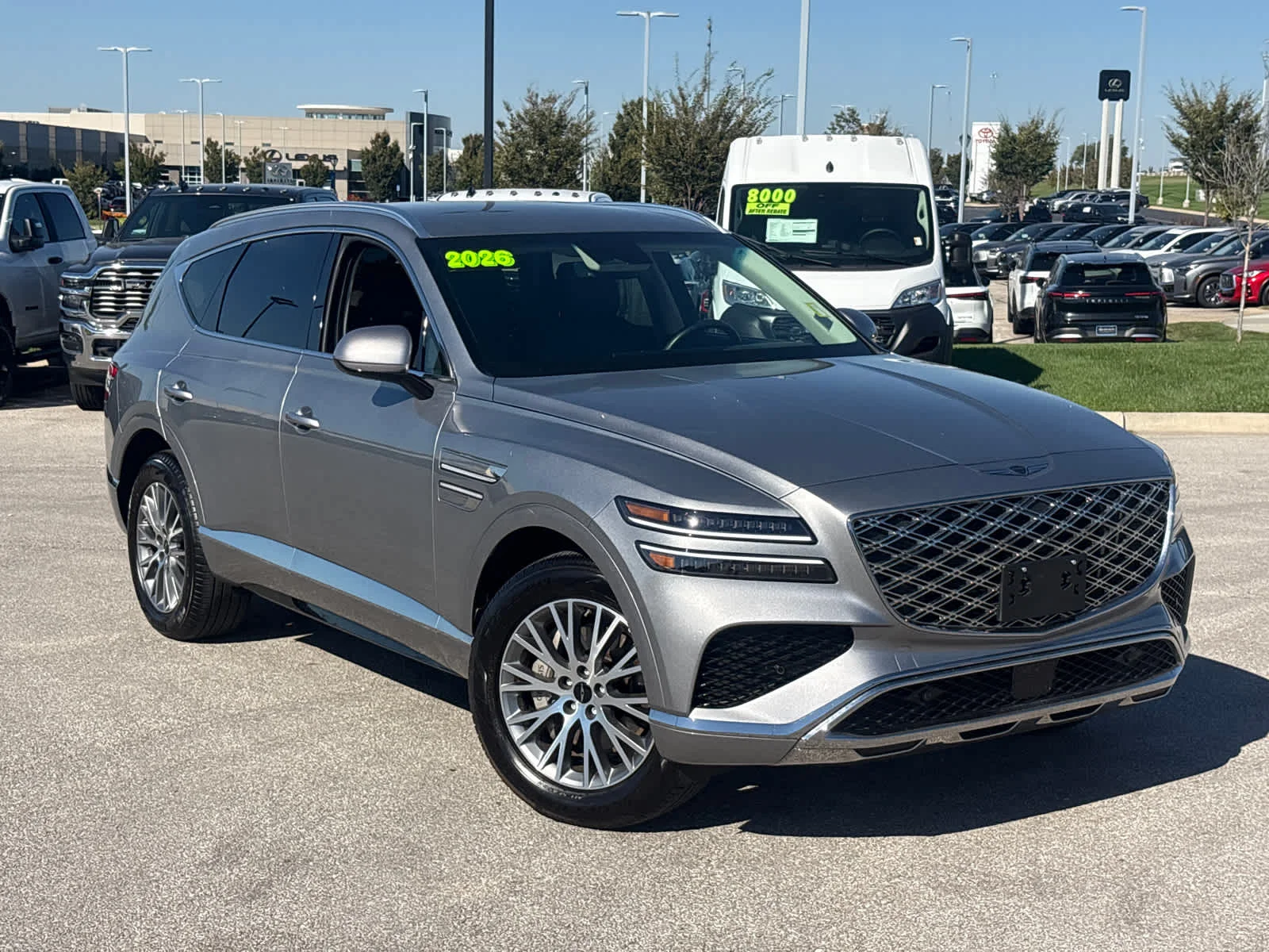 Used 2026 GENESIS GV80 Standard with VIN KMUHFESB0TU325139 for sale in Kansas City