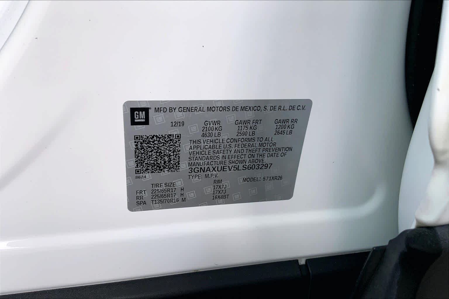 Used 2020 Summit White Chevrolet LT image 34