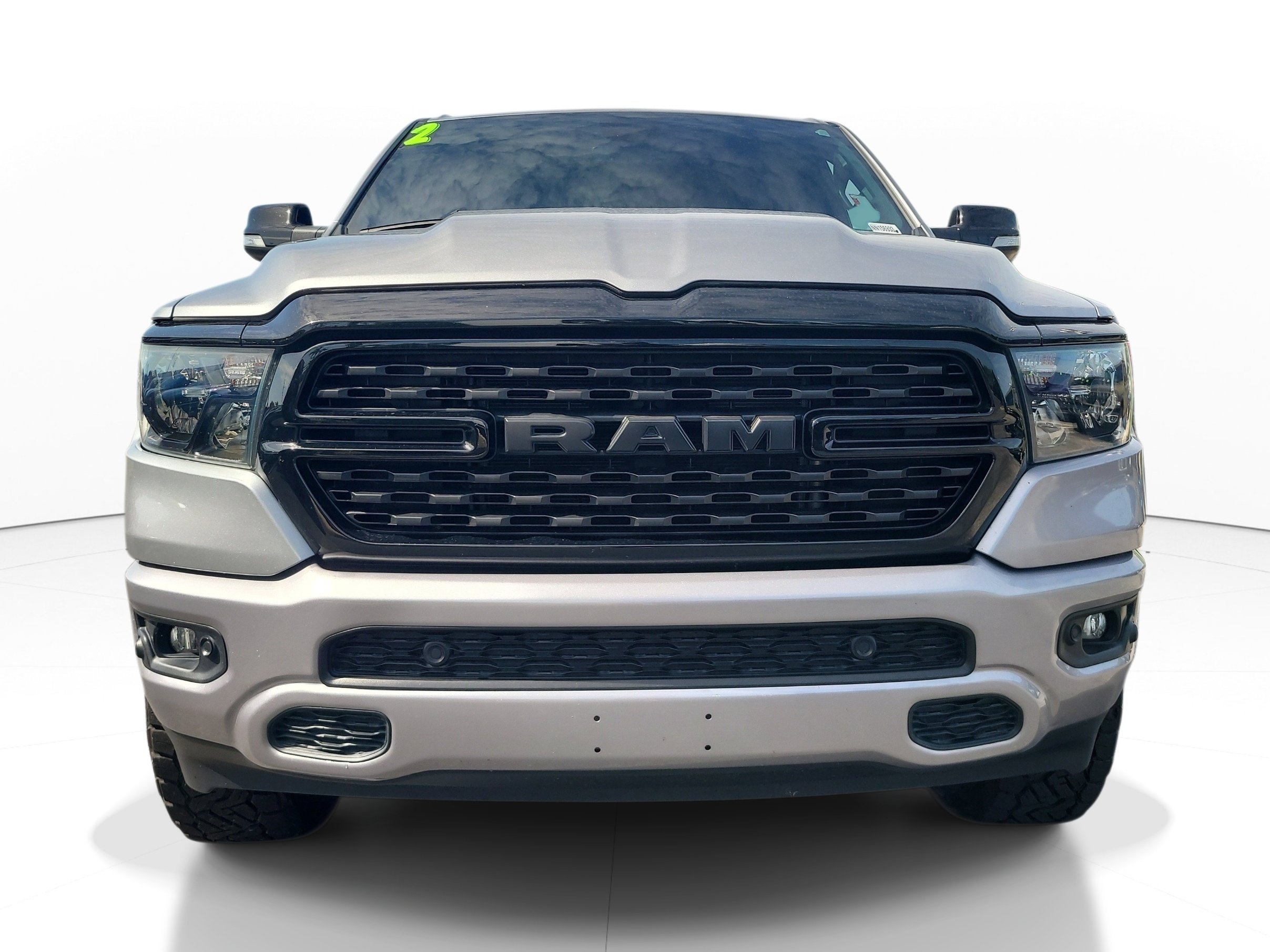 Used 2022 Billet Silver Metallic Clearcoat Ram Big Horn image 2