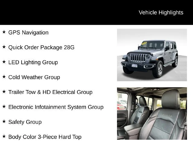 Used 2018 Silver Jeep Sahara 4x4 image 8