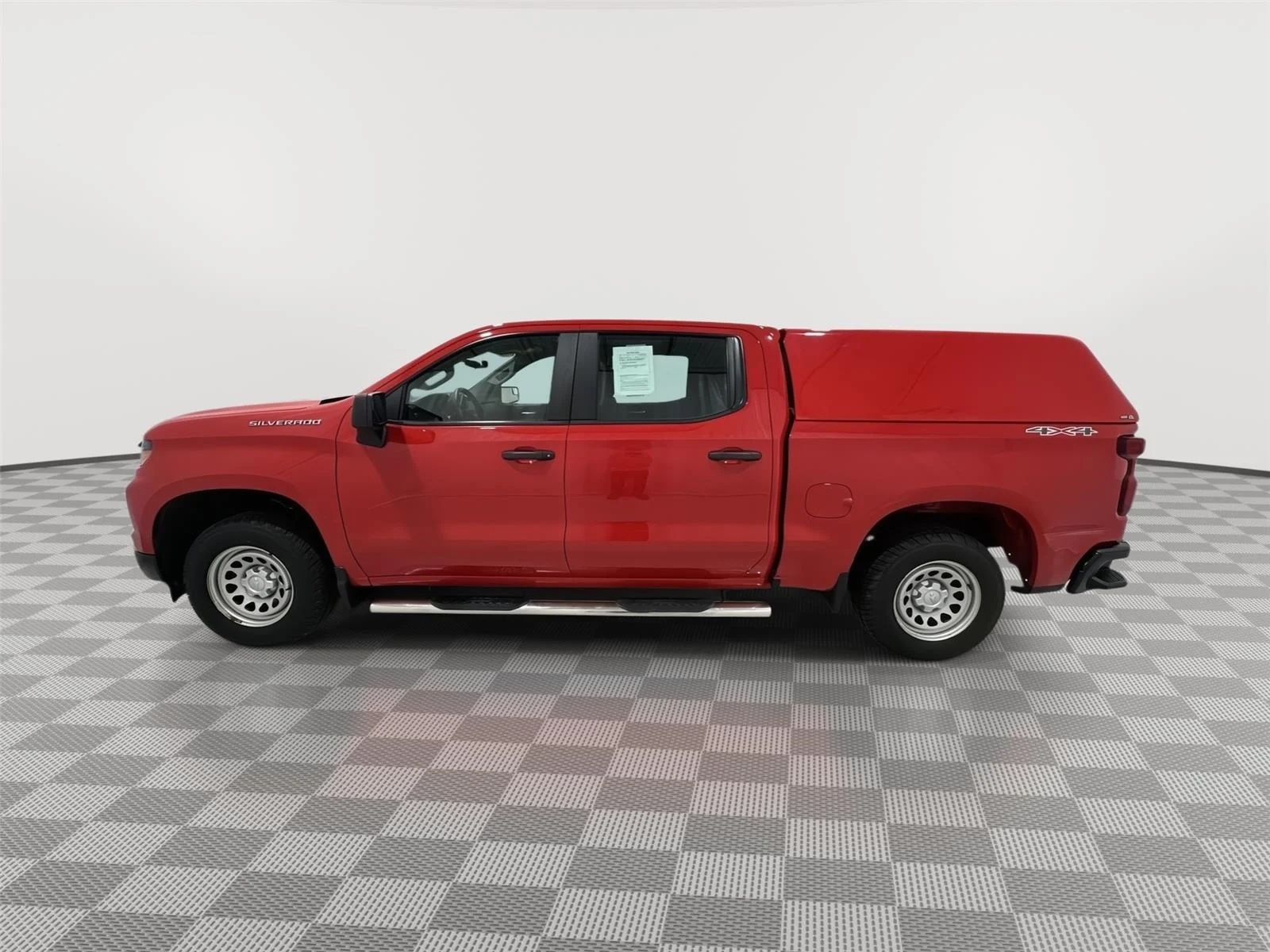 Used 2022 Red Hot Chevrolet Work Truck image 2