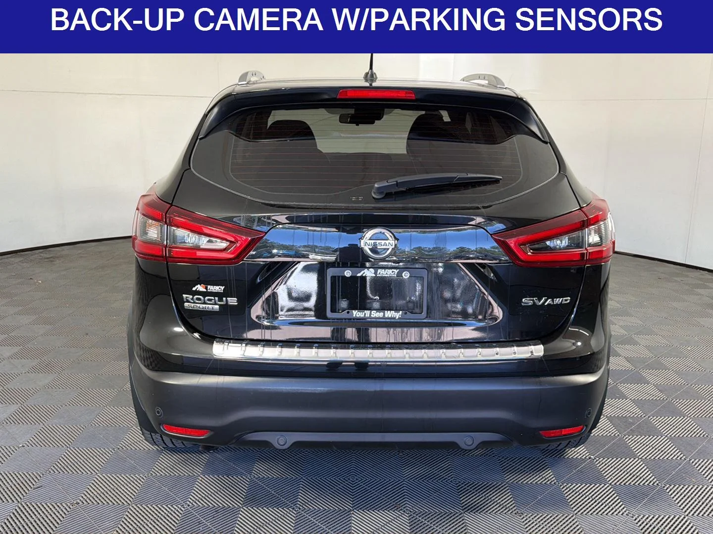Used 2022 Magnetic Black Pearl Nissan SV image 6