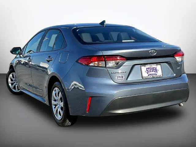 Used 2025 Blue Toyota LE image 4