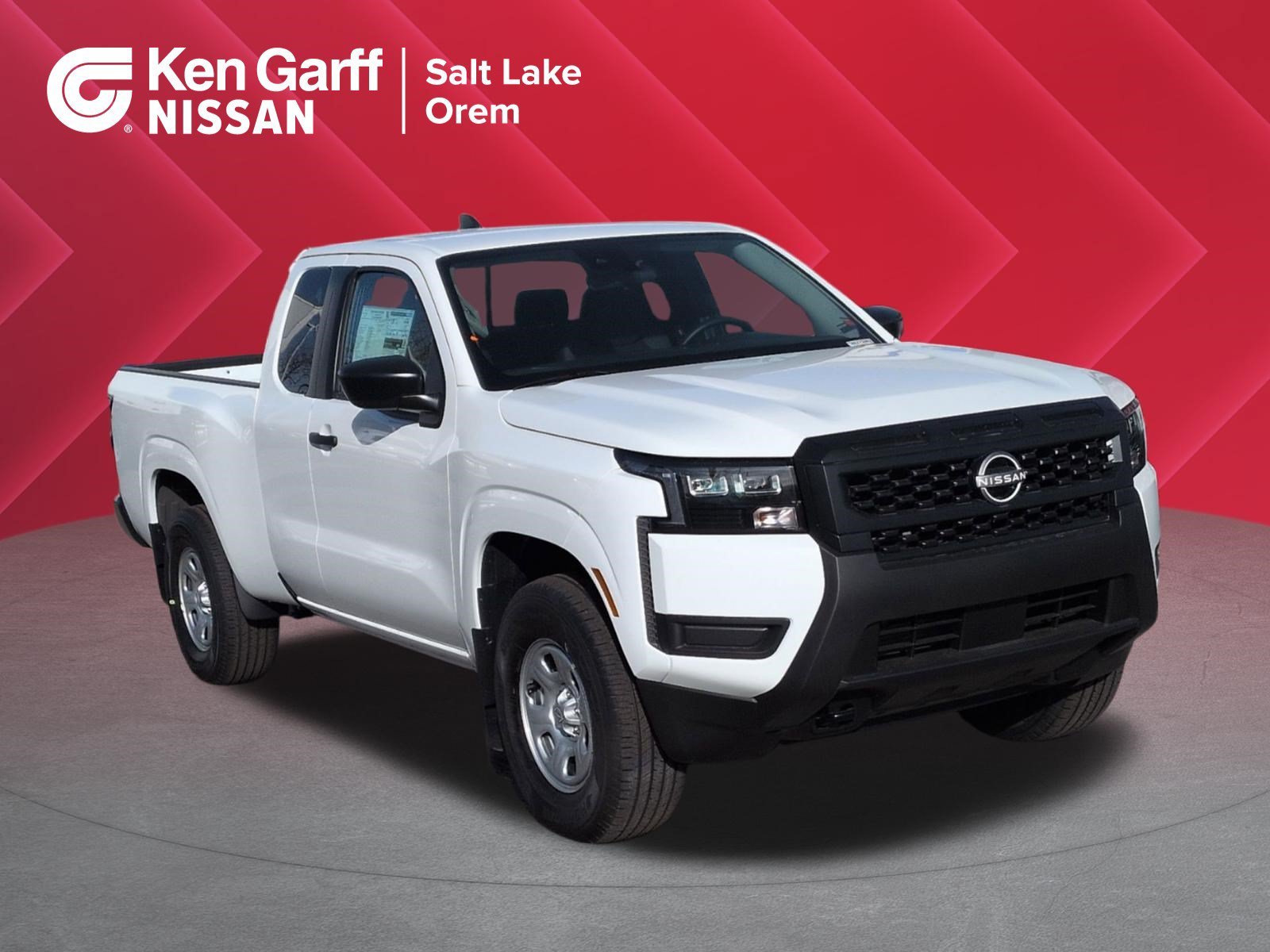 New 2026 Glacier White Nissan King Cab® S image 1