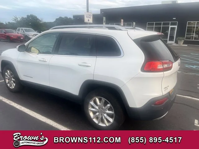 Used 2017 White Jeep Limited image 1