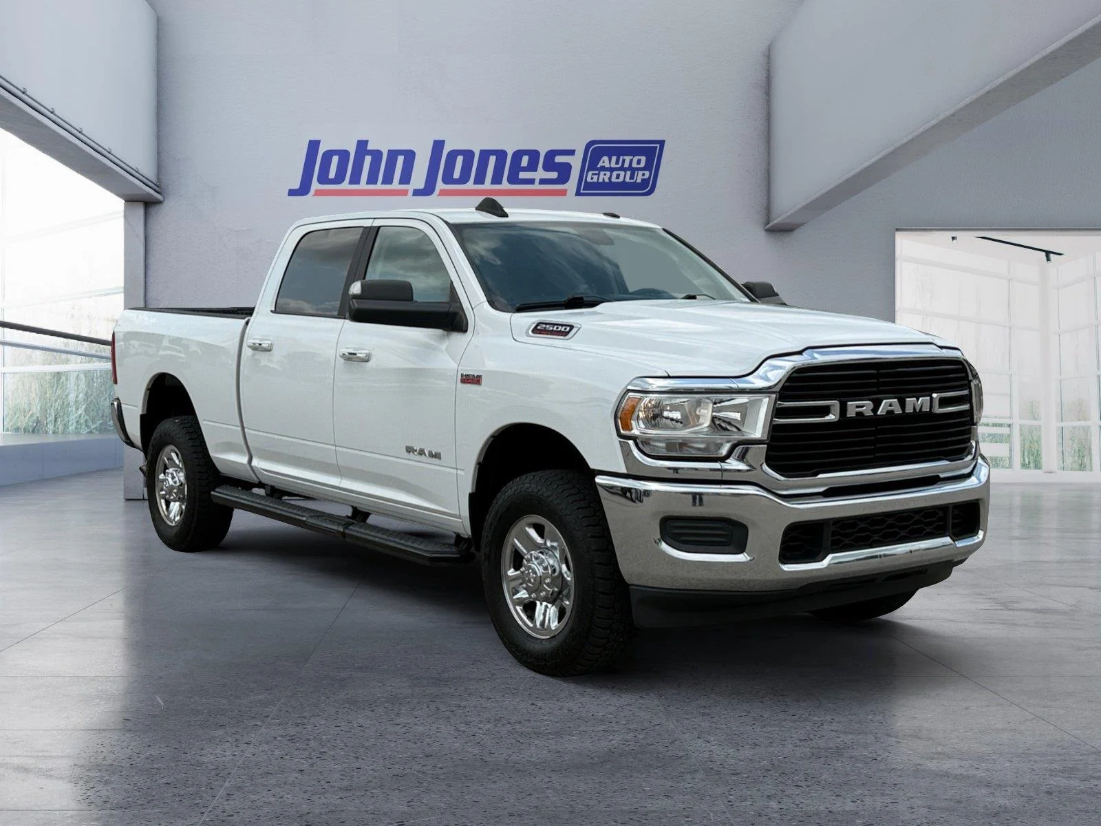Used 2019 Bright White Clearcoat Ram Big Horn image 7