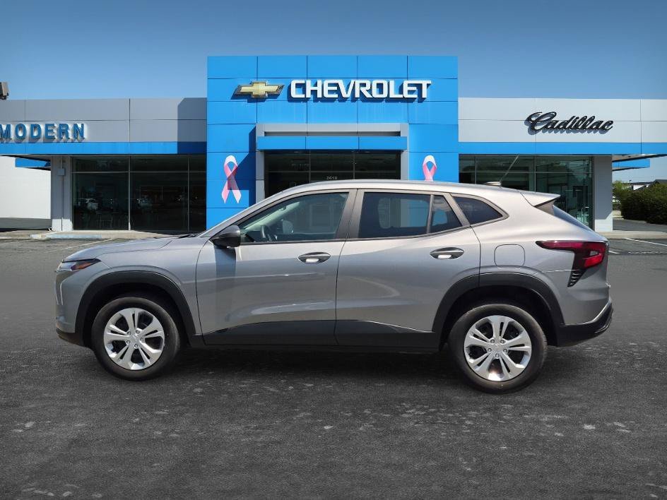 Used 2024 Sterling Gray Metallic Chevrolet LS image 2