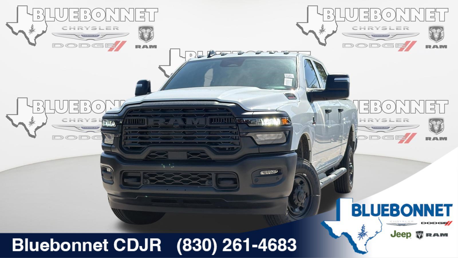New 2026 Bright White Clear-Coat Exterior Paint RAM Tradesman image 1