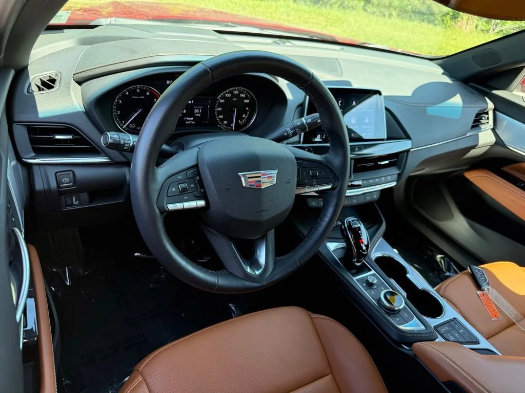 Used 2025 Radiant Red Tintcoat Cadillac Premium Luxury image 4