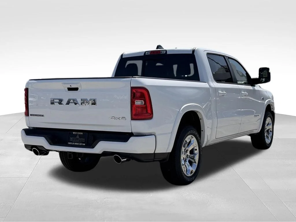 New 2026 Bright White Clear-Coat Exterior Paint RAM Big Horn/Lone Star image 8
