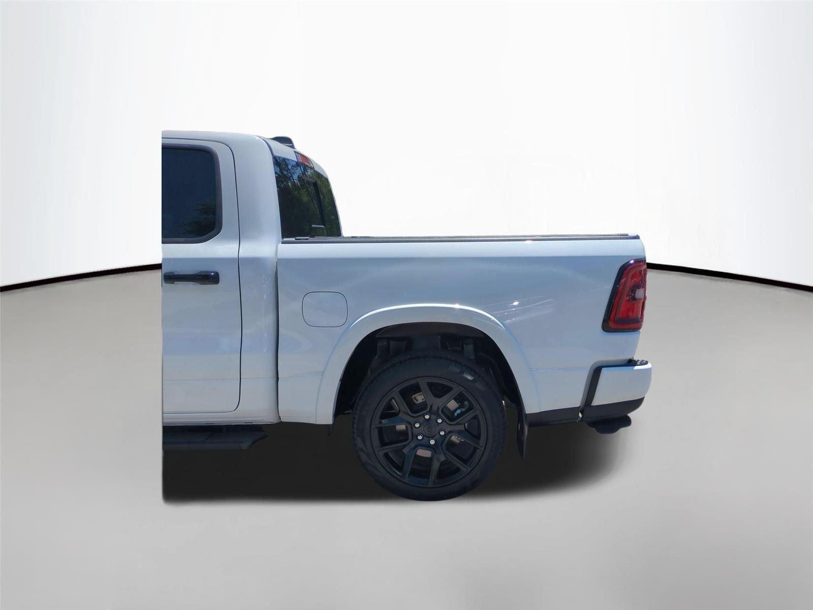 Used 2025 BRIGHT WHITE CLEARCOAT DODGE LARAM image 11