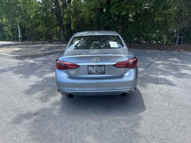 Used 2018 Blue INFINITI 3.0t LUXE image 6