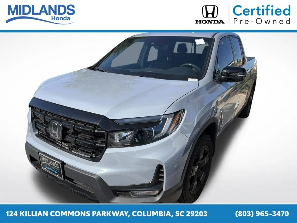 Certified Used 2025 Sonic Gray Pearl Honda Black Edition image 1