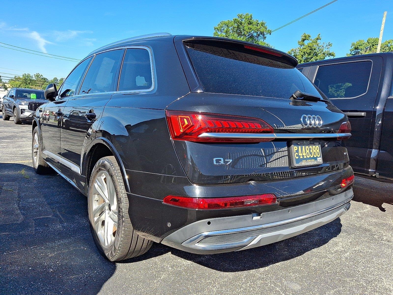 Used 2022 Mythos Black Metallic Audi Premium Plus image 3