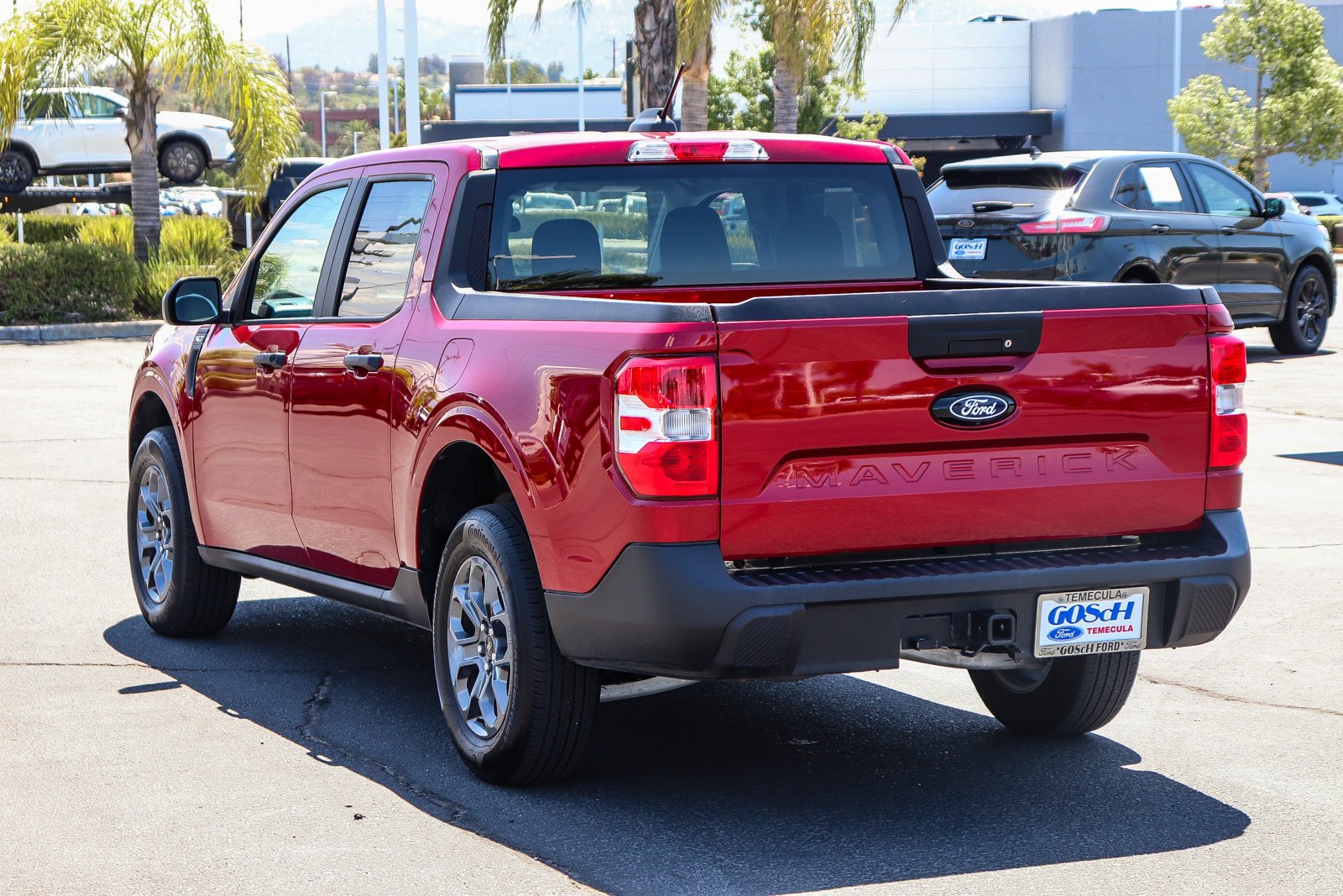 Certified Used 2025 Ruby Red Metallic Ford XLT image 7