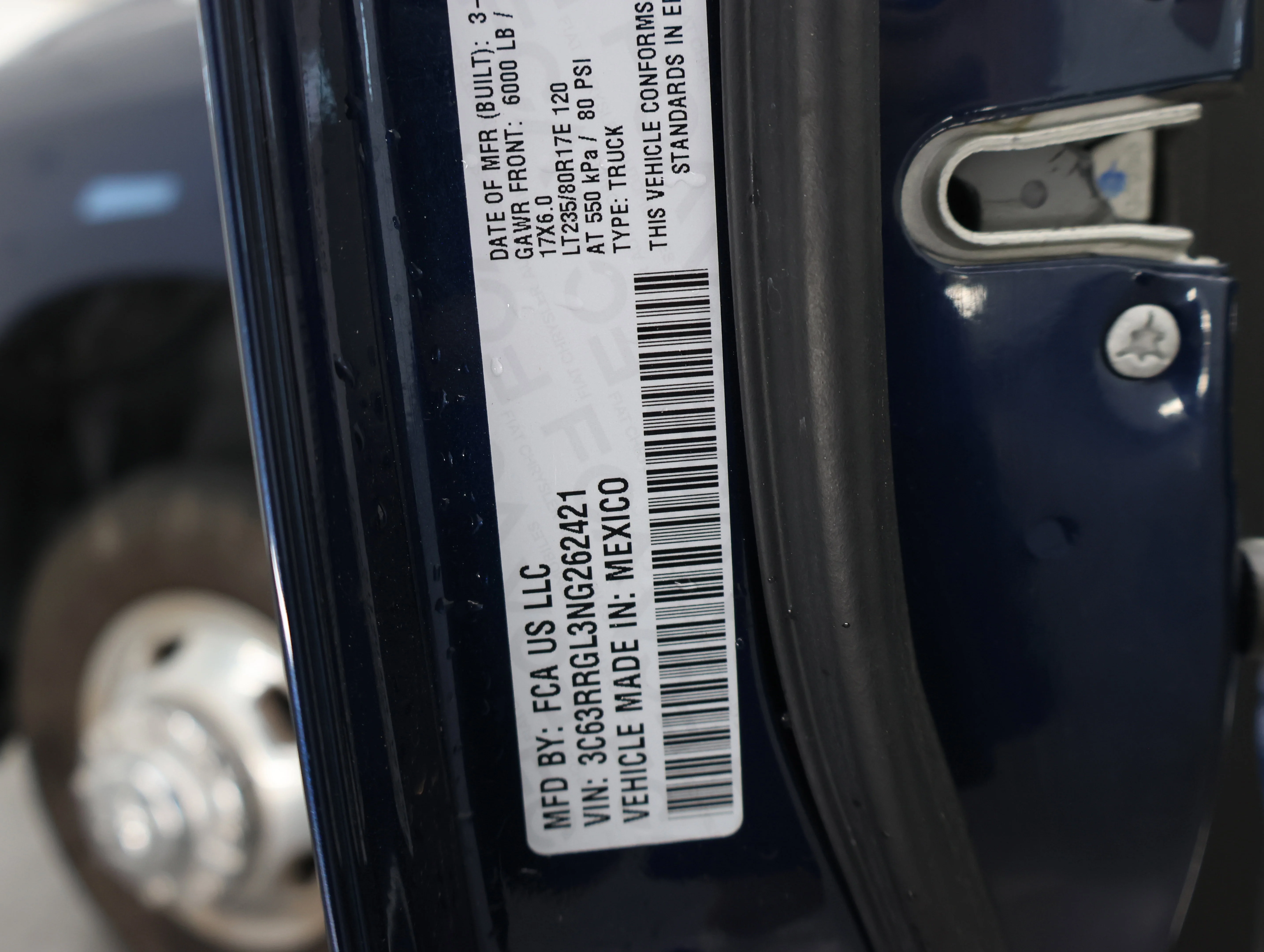 Used 2022 Patriot Blue Pearlcoat Ram Tradesman image 67