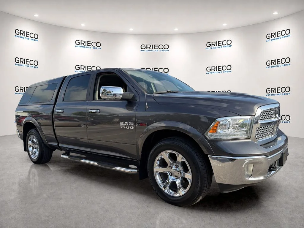 Used 2018 Granite Crystal Clearcoat Metallic Ram Laramie image 1