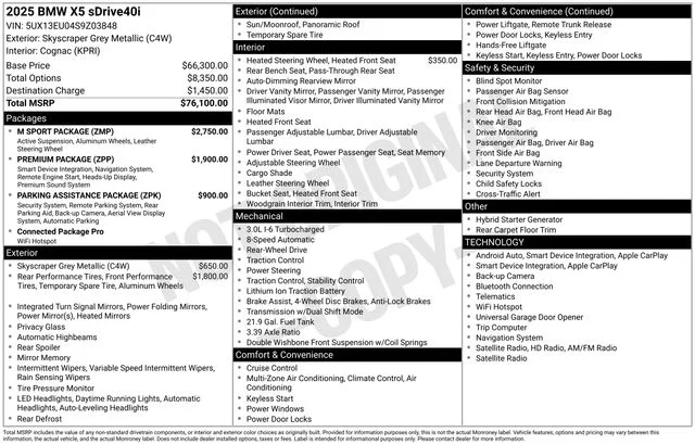 Used 2025 Gray BMW sDrive40i image 10